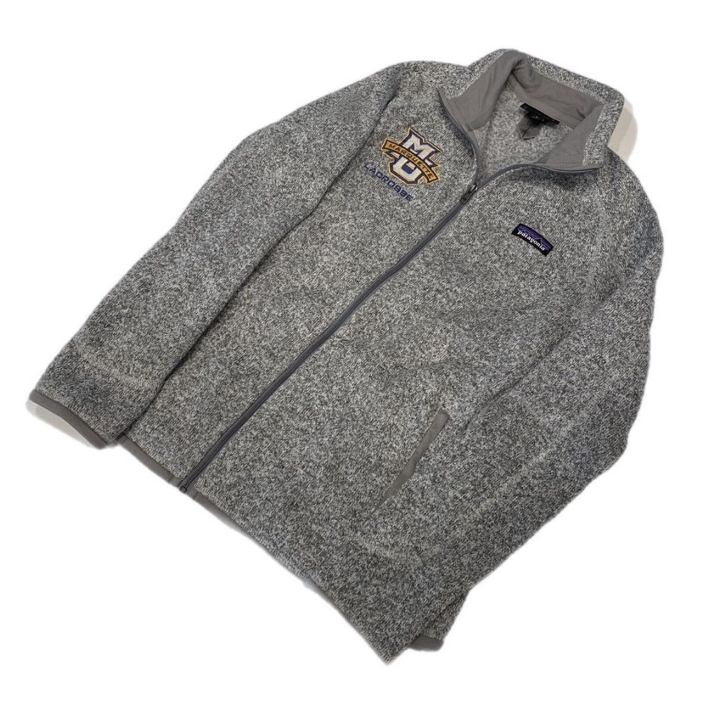 Patagonia Sweater Womens Small Gray Better Full Zip Fleece Hiking Outdoor Ladies